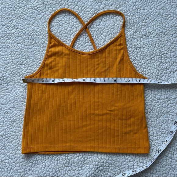 Ardene Yellow Cross Back Top - Picture 4 of 5